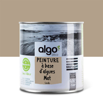 Peinture écologique Algo - Marron Cavallo