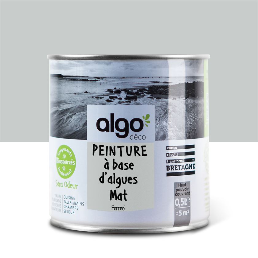 Peinture écologique Algo - Gris Ferreol