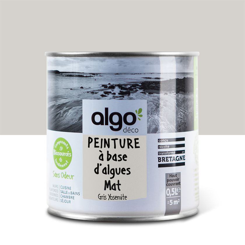 Peinture écologique Algo - Gris Yosemite