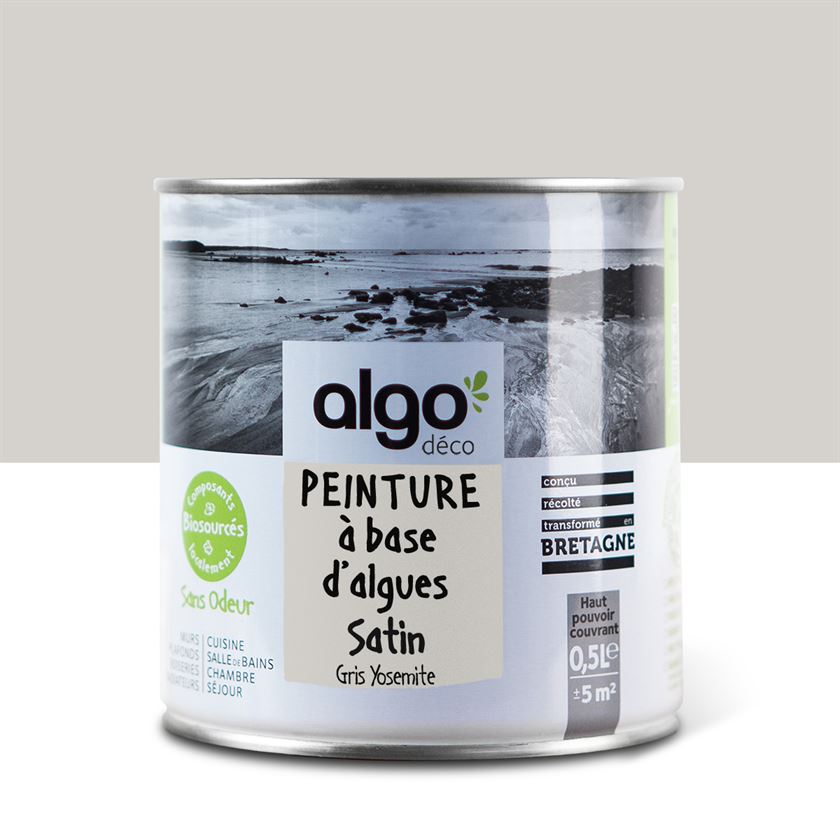 Peinture écologique Algo - Gris Yosemite