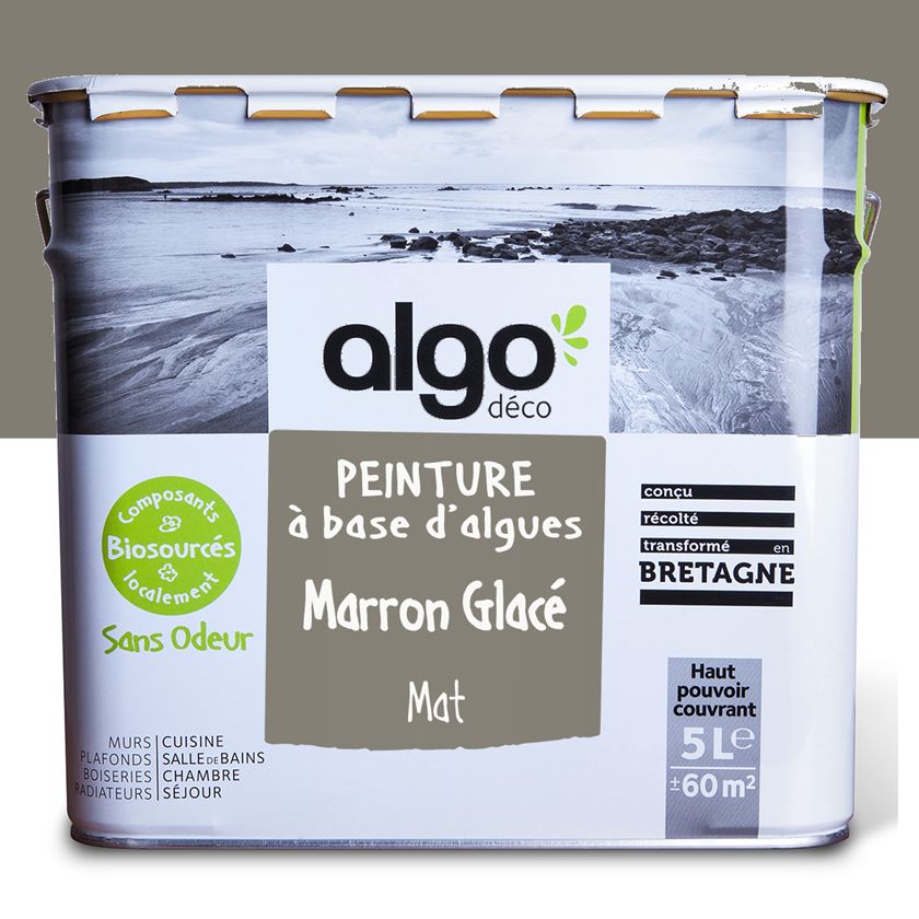 Peinture écologique Algo - Marron Glacé