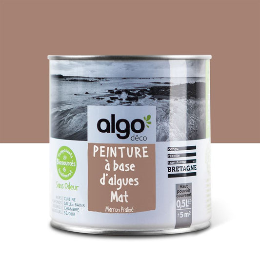 Peinture écologique Algo - Marron Praliné