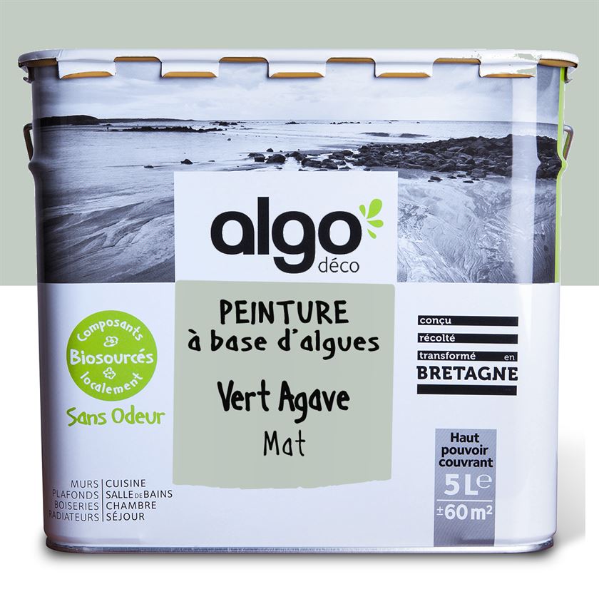 Peinture écologique Algo - Vert Agave