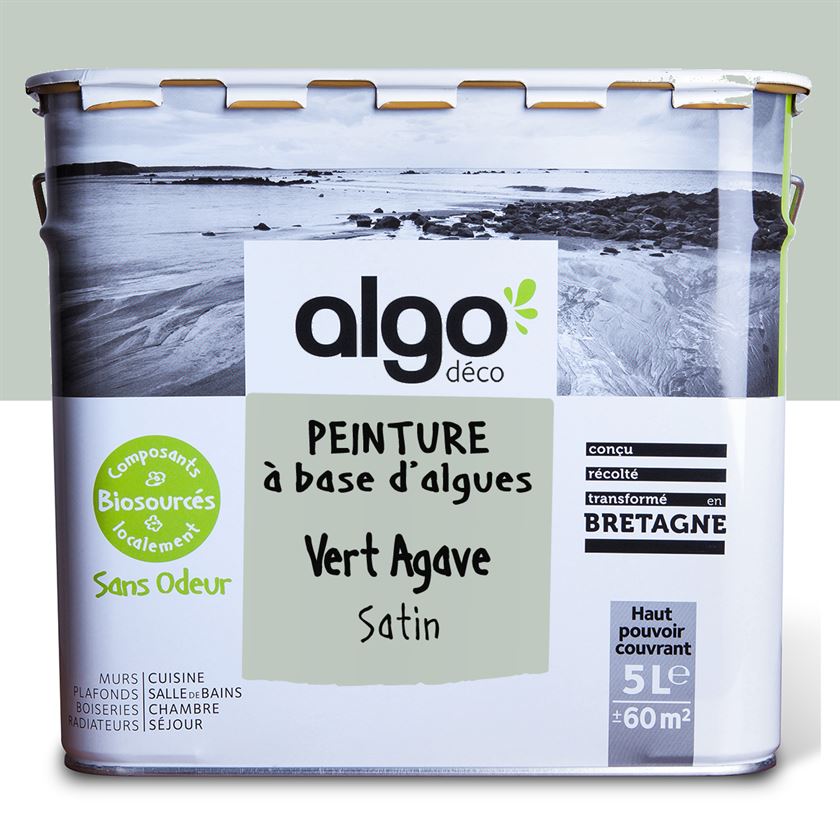 Peinture écologique Algo - Vert Agave