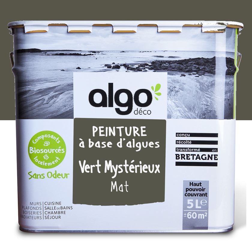 Peinture écologique Algo - Vert Mystérieux