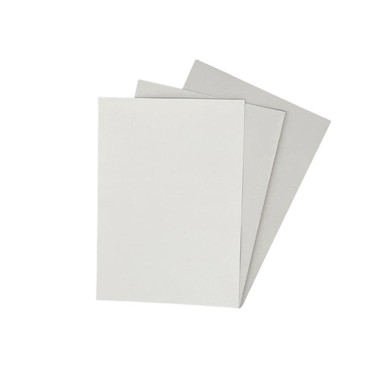 Creamy white color chart sample
