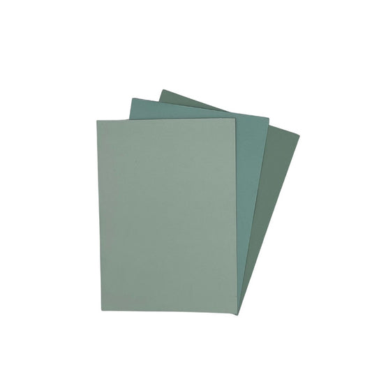 Celadon green color chart sample
