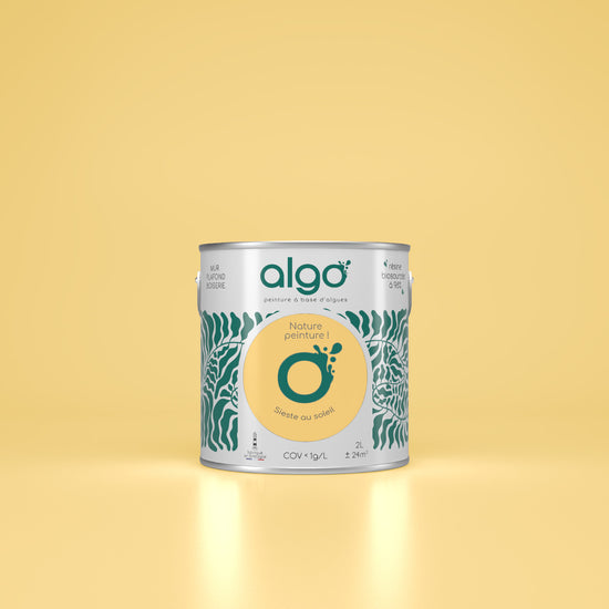 Algo Eco-Friendly Paint - Sun Nap Yellow