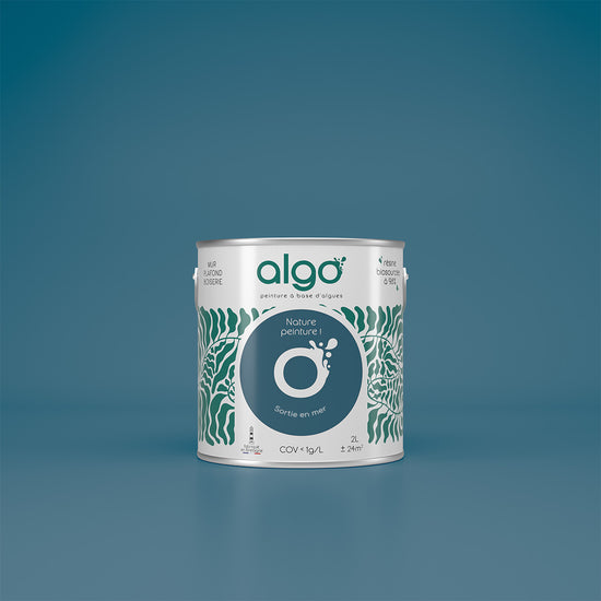 Algo Eco-Friendly Paint - Sea Trip Blue