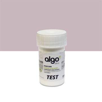Testeur de Peinture écologique Algo Rose Désirade