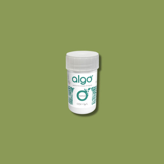 Testeur de Peinture écologique Algo - Vert Olive de Méditerranée